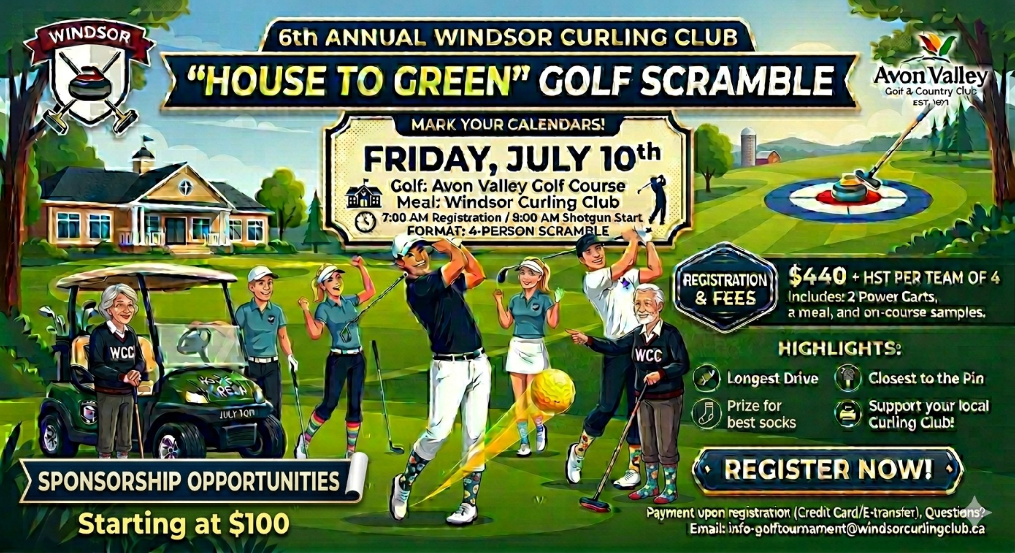 golf poster 100 90